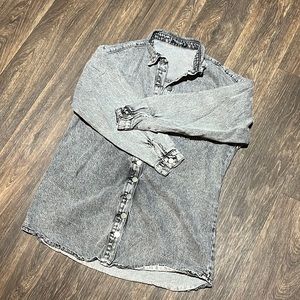 Nasty Gal Oversized Jean Jacket